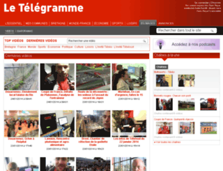 videos.letelegramme.com screenshot