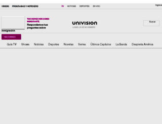 videos.univision.com screenshot