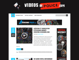 videosdepolice.com screenshot