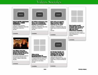 videossociales2014.blogspot.com screenshot