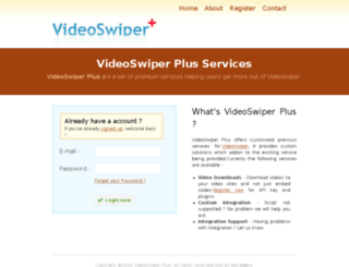 videoswiperplus.com screenshot