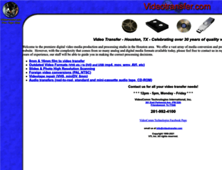videotransfer.com screenshot