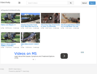 videovirally.com screenshot