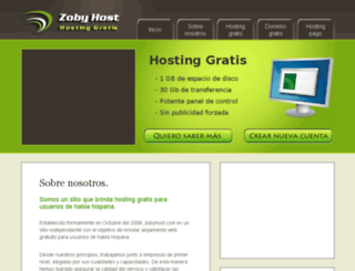videozone.zobyhost.com screenshot