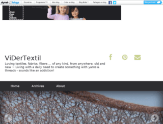 vidertextil.skynetblogs.be screenshot