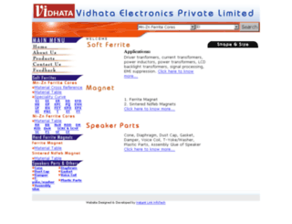 vidhataelectronics.com screenshot