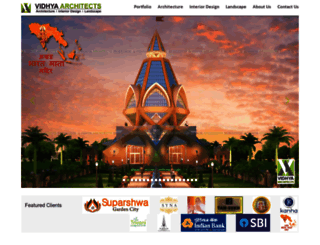 vidhyaarchitects.com screenshot