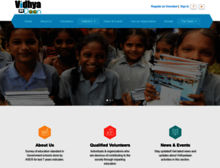vidhyadaan.com screenshot