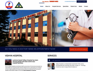 vidhyahospitals.com screenshot