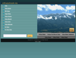 vidhyasahayak.org screenshot