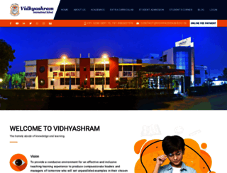 vidhyashram.edu.in screenshot