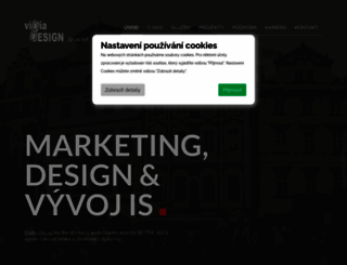 vidia-design.cz screenshot