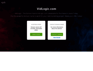 vidlogic.com screenshot