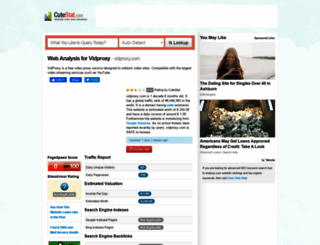 vidproxy.com.cutestat.com screenshot