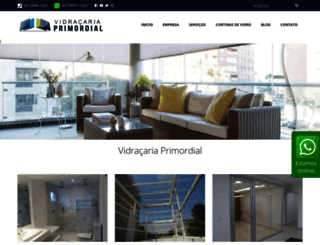 vidracariaprimordial.com.br screenshot