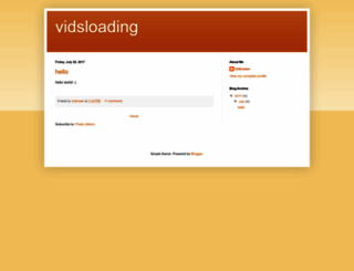 vidsloading.blogspot.hk screenshot