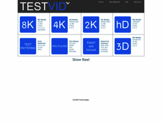 vidtest.net screenshot