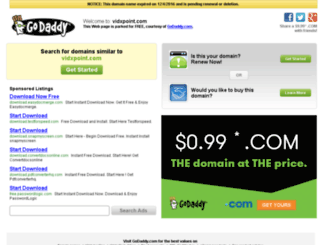 vidxpoint.com screenshot
