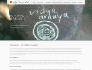 vidya-aranya.com screenshot