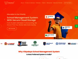 vidyalayaschoolsoftware.com screenshot