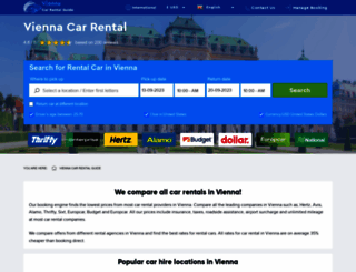 vienna-carhire.com screenshot