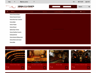vienna-event-tickets.com screenshot
