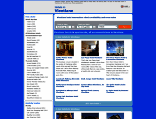vientianehotels.net screenshot