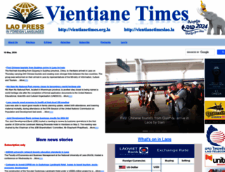 vientianetimes.org.la screenshot