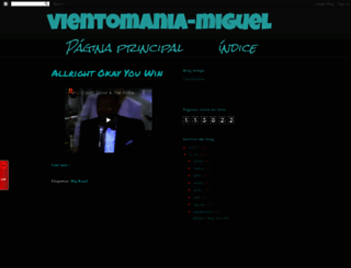 vientomania-miguel.blogspot.com screenshot