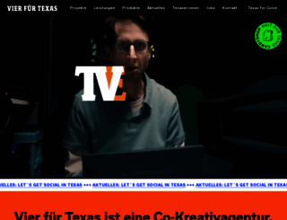 vier-fuer-texas.de screenshot