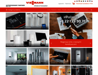 viessmann-sklep.pl screenshot