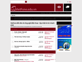 vietfone.edu.vn screenshot