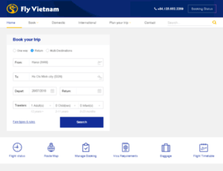 vietnam-airlines.flyvietnam.com screenshot