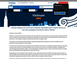vietnam.realigro.com screenshot