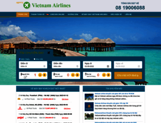 vietnamairslines.com screenshot