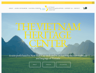 vietnamheritagecenter.org screenshot