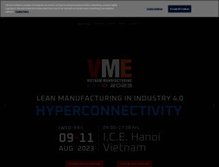 vietnammanufacturingexpo.com screenshot