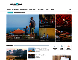vietnamnomad.com screenshot