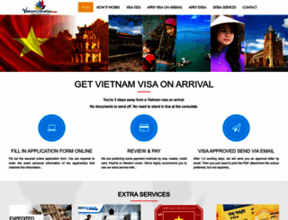 vietnamonlinevisa.com screenshot