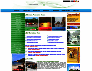 vietnamopentour.com screenshot