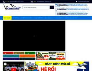 vietnamtouristvn.com screenshot