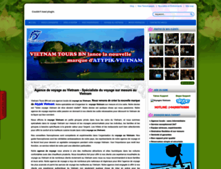 vietnamtoursbn.com screenshot