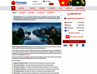 vietnamvisaco.com screenshot