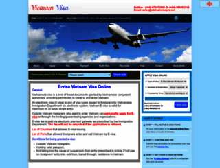 vietnamvisapro.net screenshot