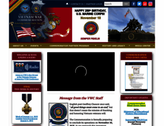 vietnamwar50th.com screenshot