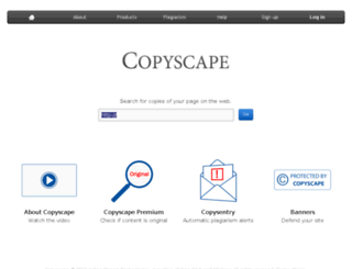 view.copyscape.com screenshot