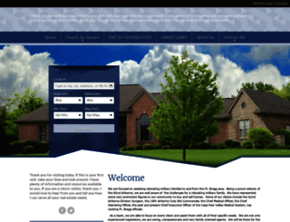 viewallfayettevillehomes.com screenshot