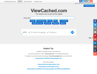 viewcached.com screenshot