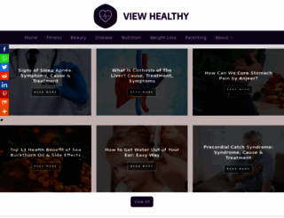 viewhealthy.com screenshot