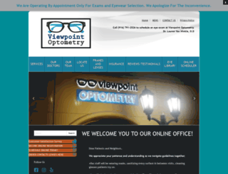 viewpointoptometry.com screenshot